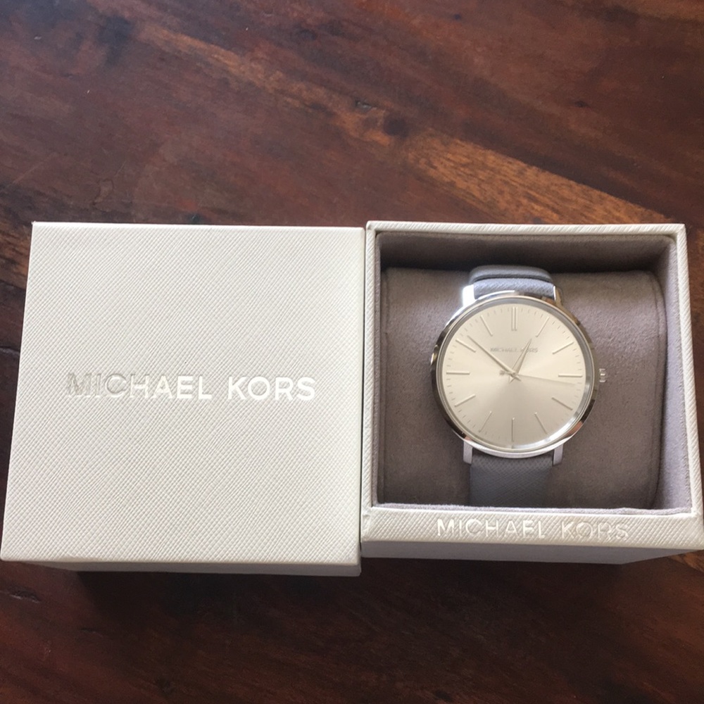 Michael Kors silver watch